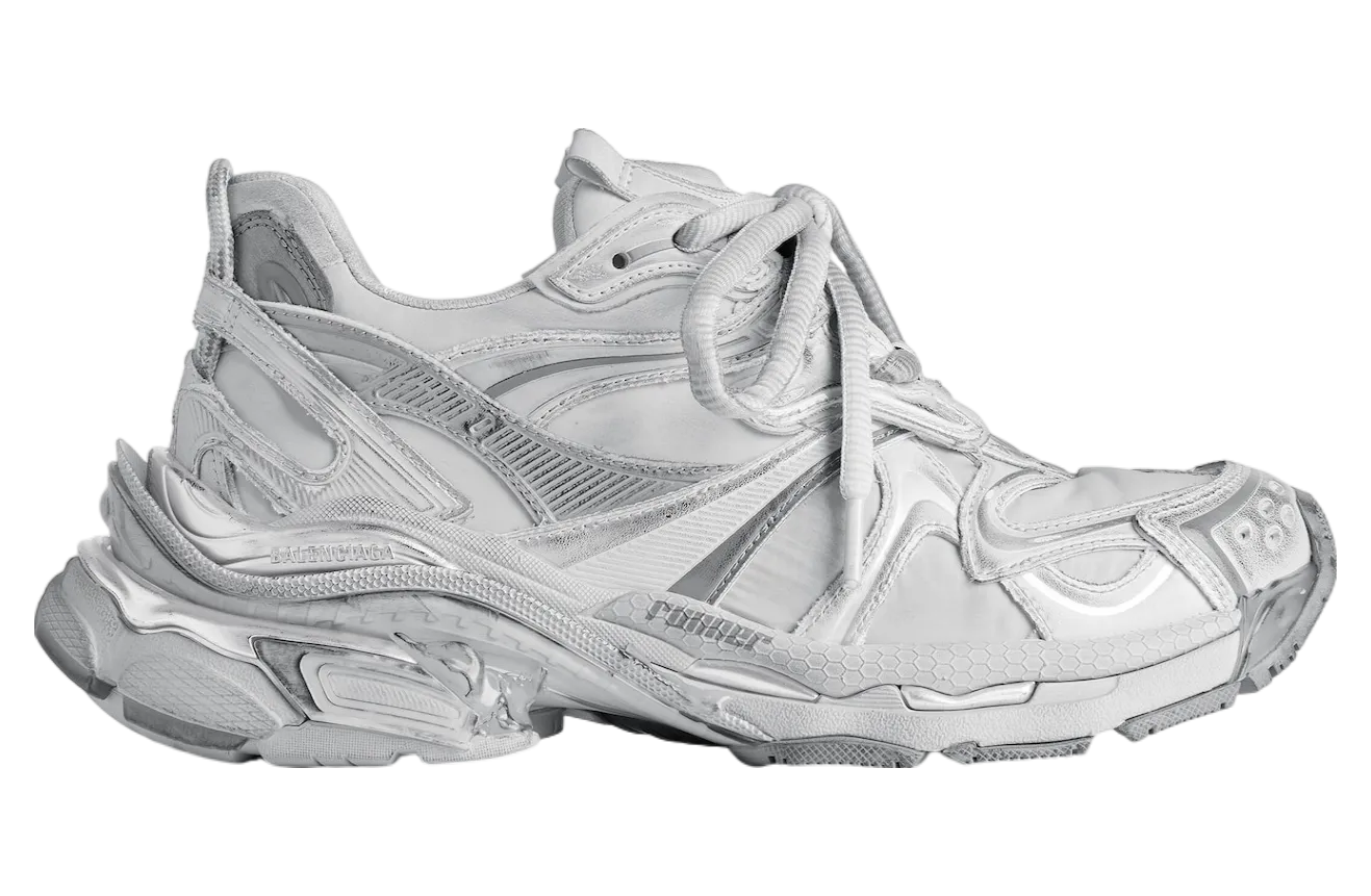 balenciaga runner 2 0 grey silver