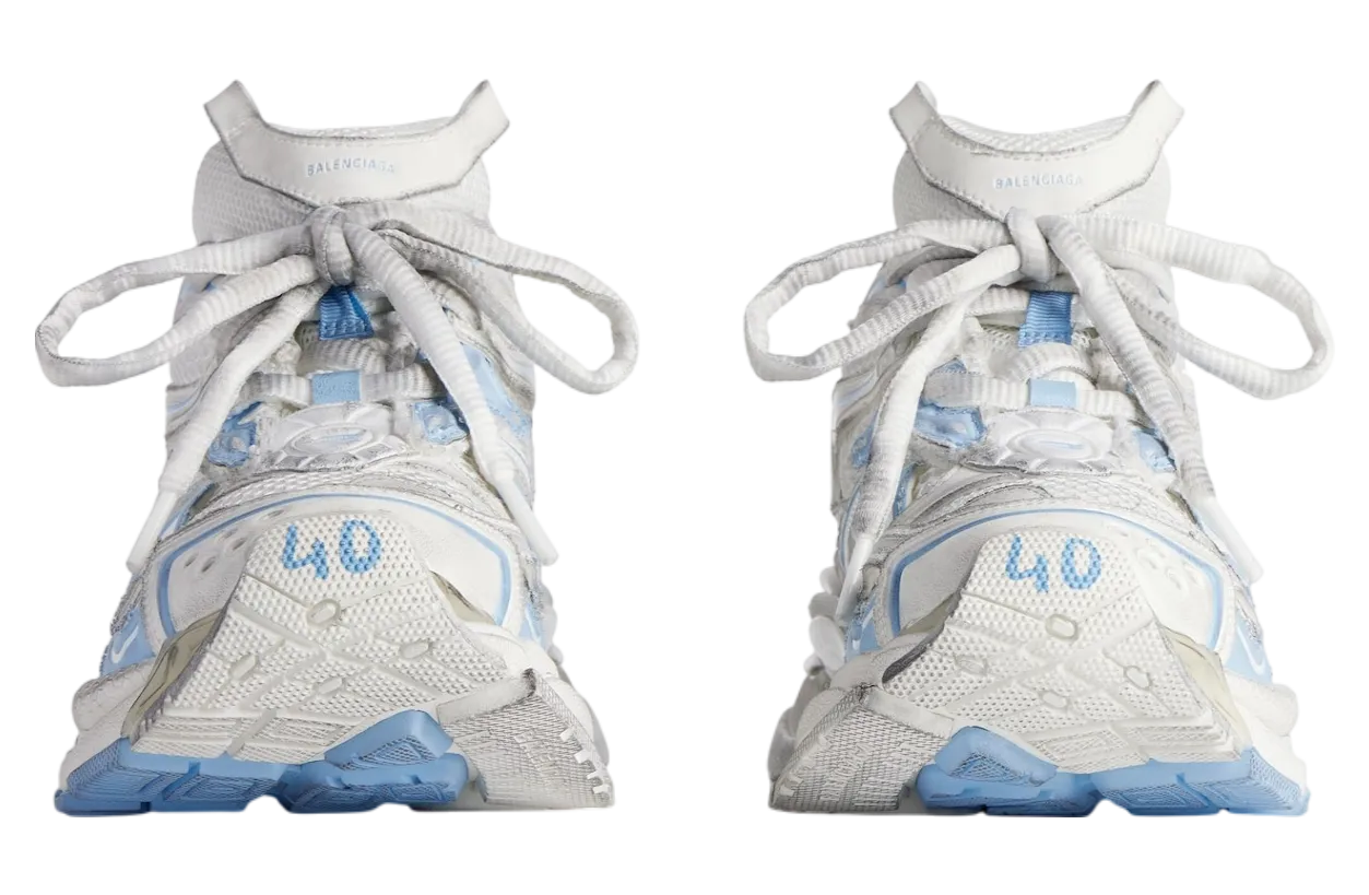 balenciaga runner 2 0 wmns white light blue 1