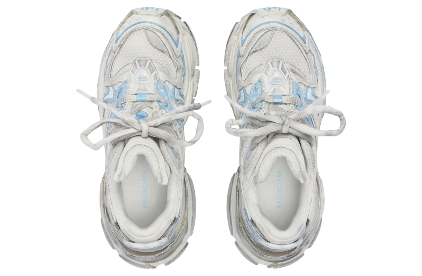 balenciaga runner 2 0 wmns white light blue 4