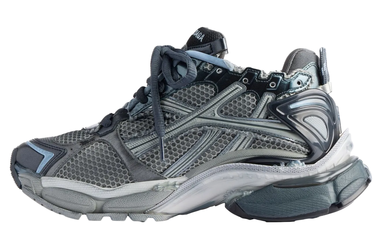 balenciaga runner grey navy 2