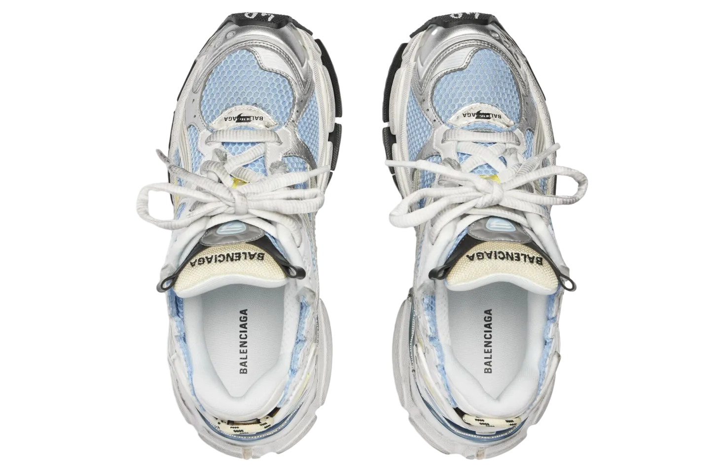 balenciaga runner wmns blue yellow 4