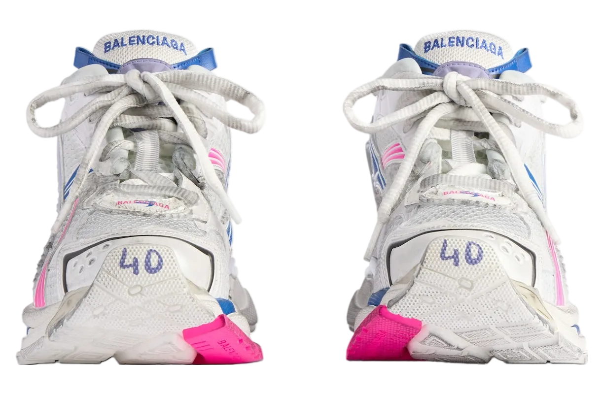 balenciaga runner wmns white lilac neon pink 1