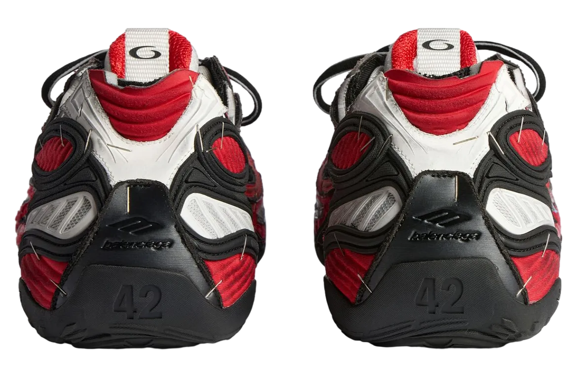 balenciaga soleless red black 3
