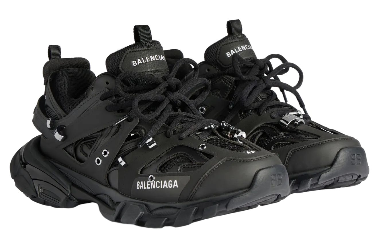 balenciaga track piercing black 0