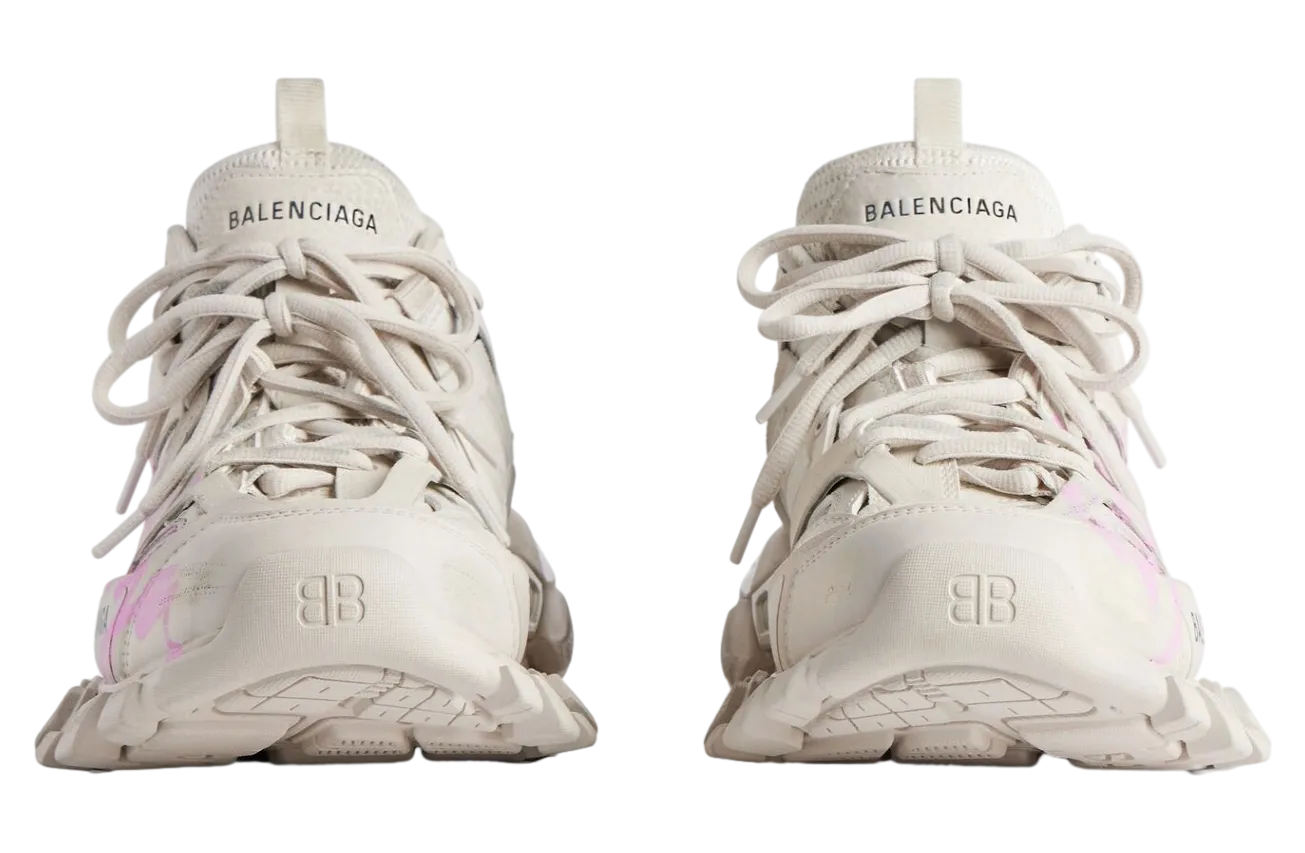 balenciaga track signature wmns beige pink 1