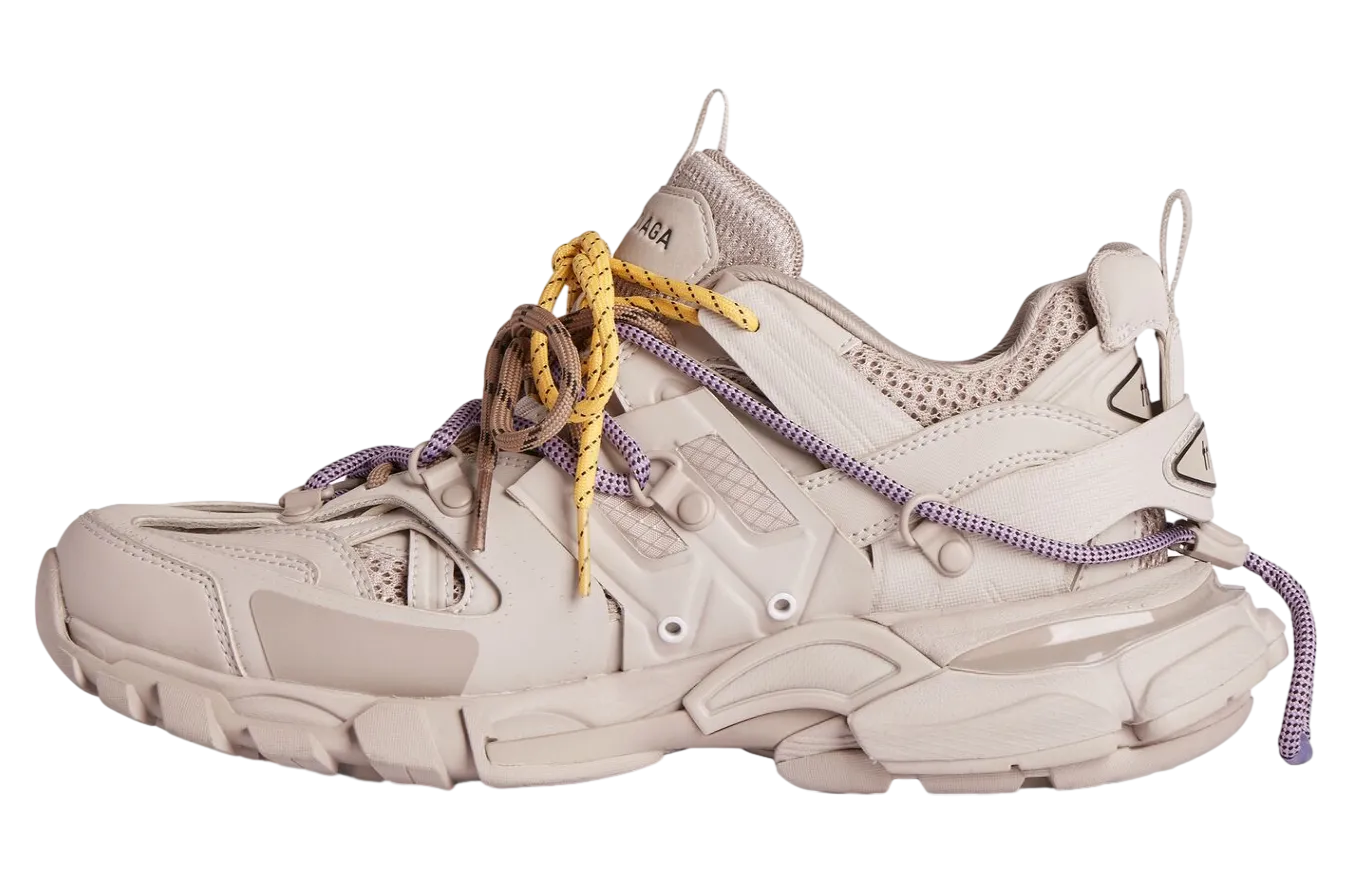 balenciaga track trail laces wmns taupe yellow 2