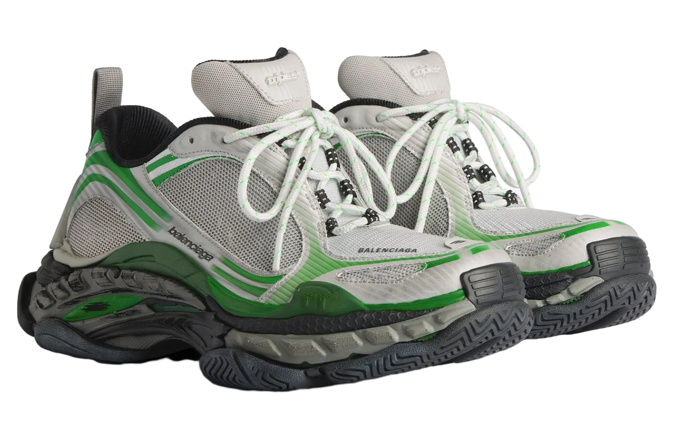 balenciaga triple s 2 grey green 0
