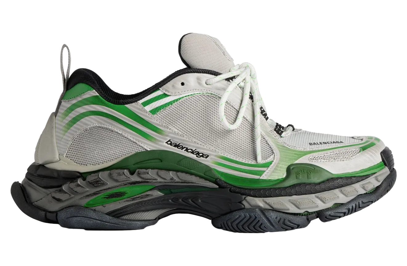 balenciaga triple s 2 grey green