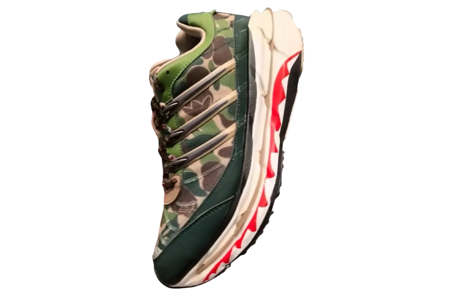 bape x adidas adistar hrmy green camo 1