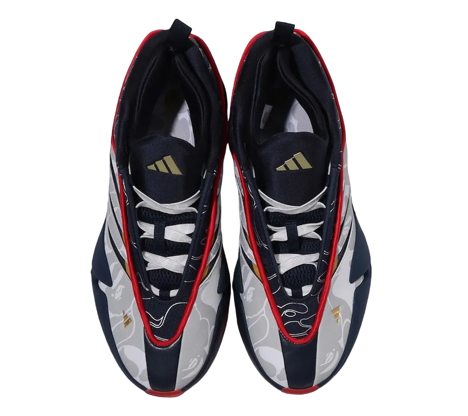 bape x adidas dame 9 olympic 1