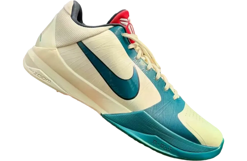 caitlin clark x nike kobe 5 protro coconut milk bright spruce 0