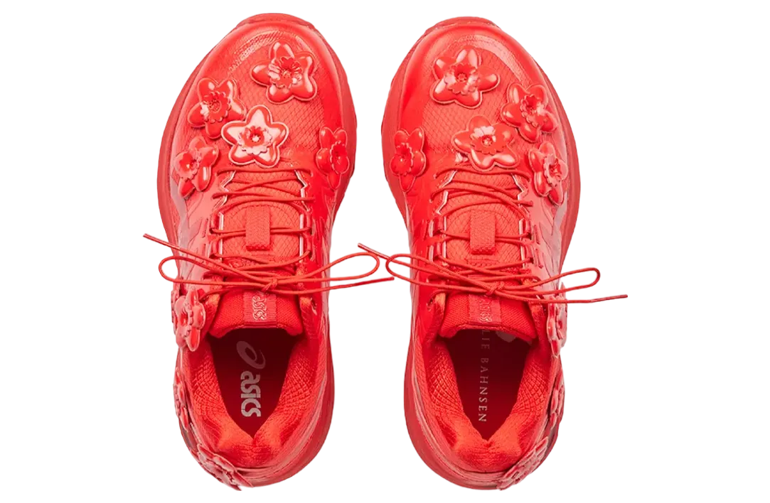 cecilie bahnsen x asics gel terrain red 1