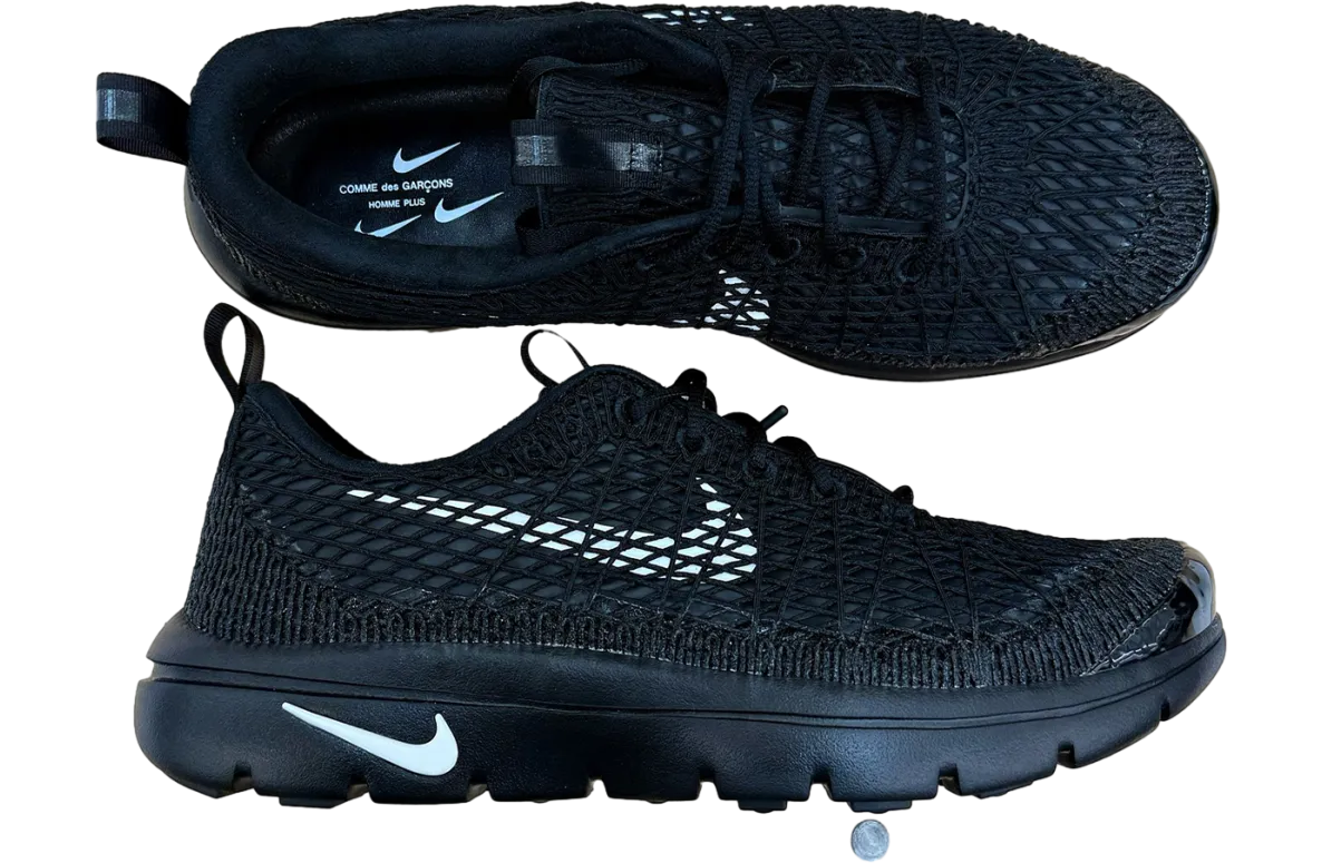 comme des garcons x nike air rejuven8 black 7