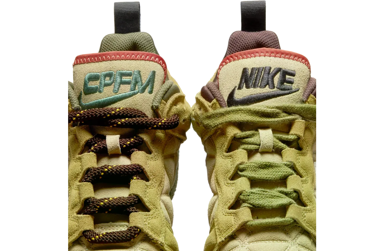 cpfm x nike flea 1 barley desert moss 5
