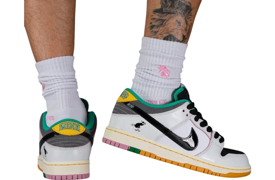 csef x nike sb dunk low summit white clear emerald 6