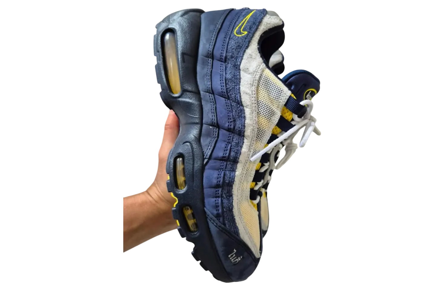eric koston x nike sb air max 95 obsidian speed yellow