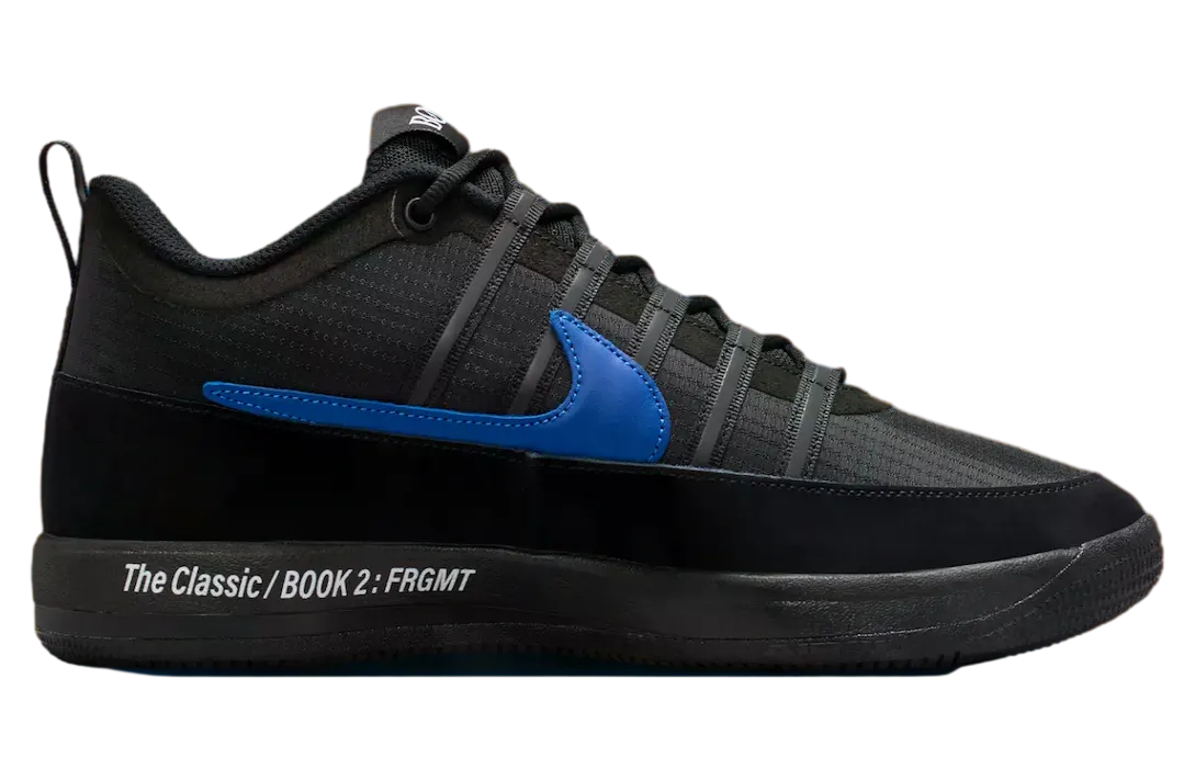 fragment x nike book 2 black white 1