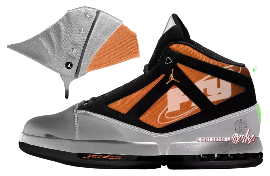 free the youth x air jordan 16 metallic silver picante red 0