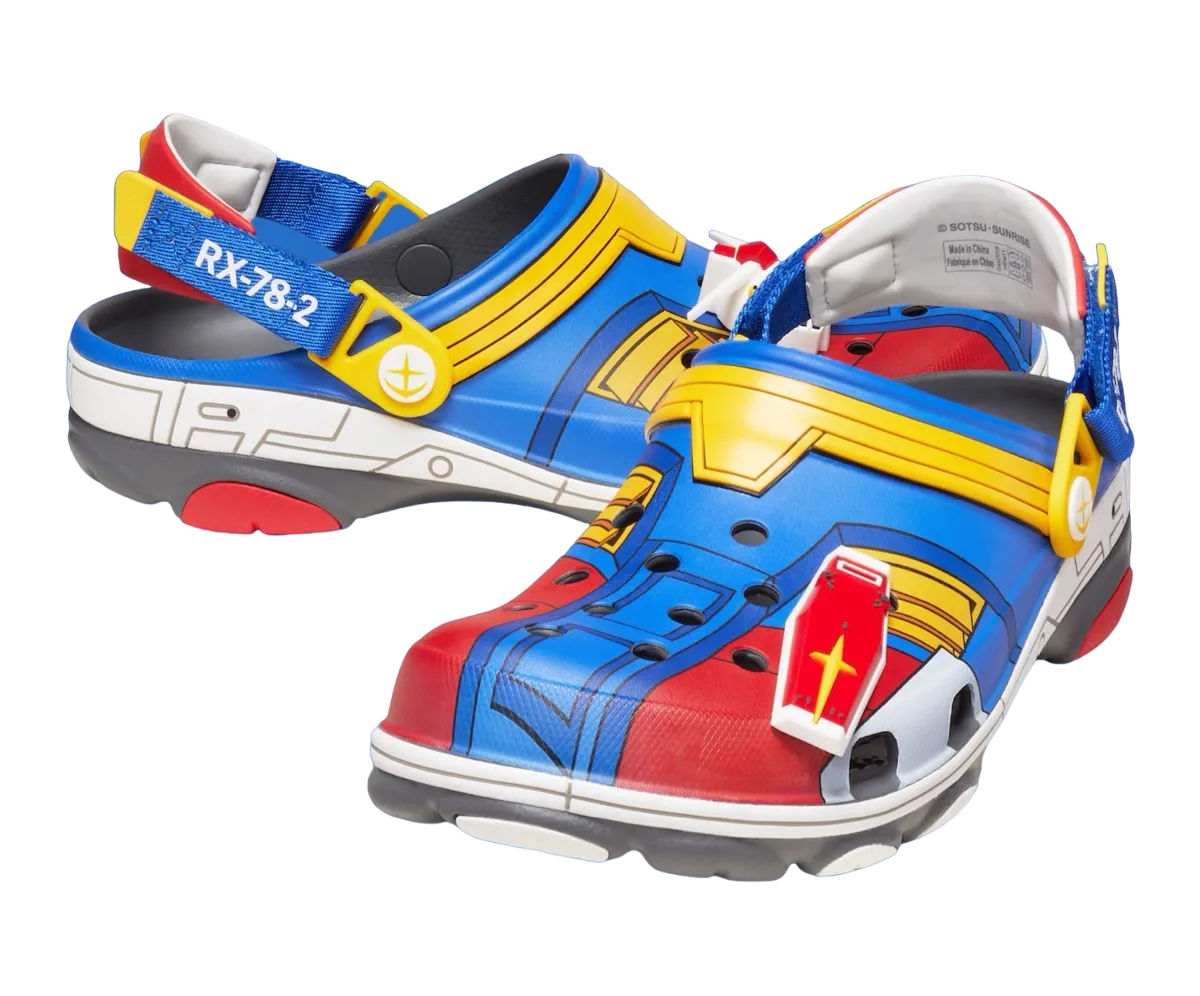 gundam x crocs all terrain clog 0