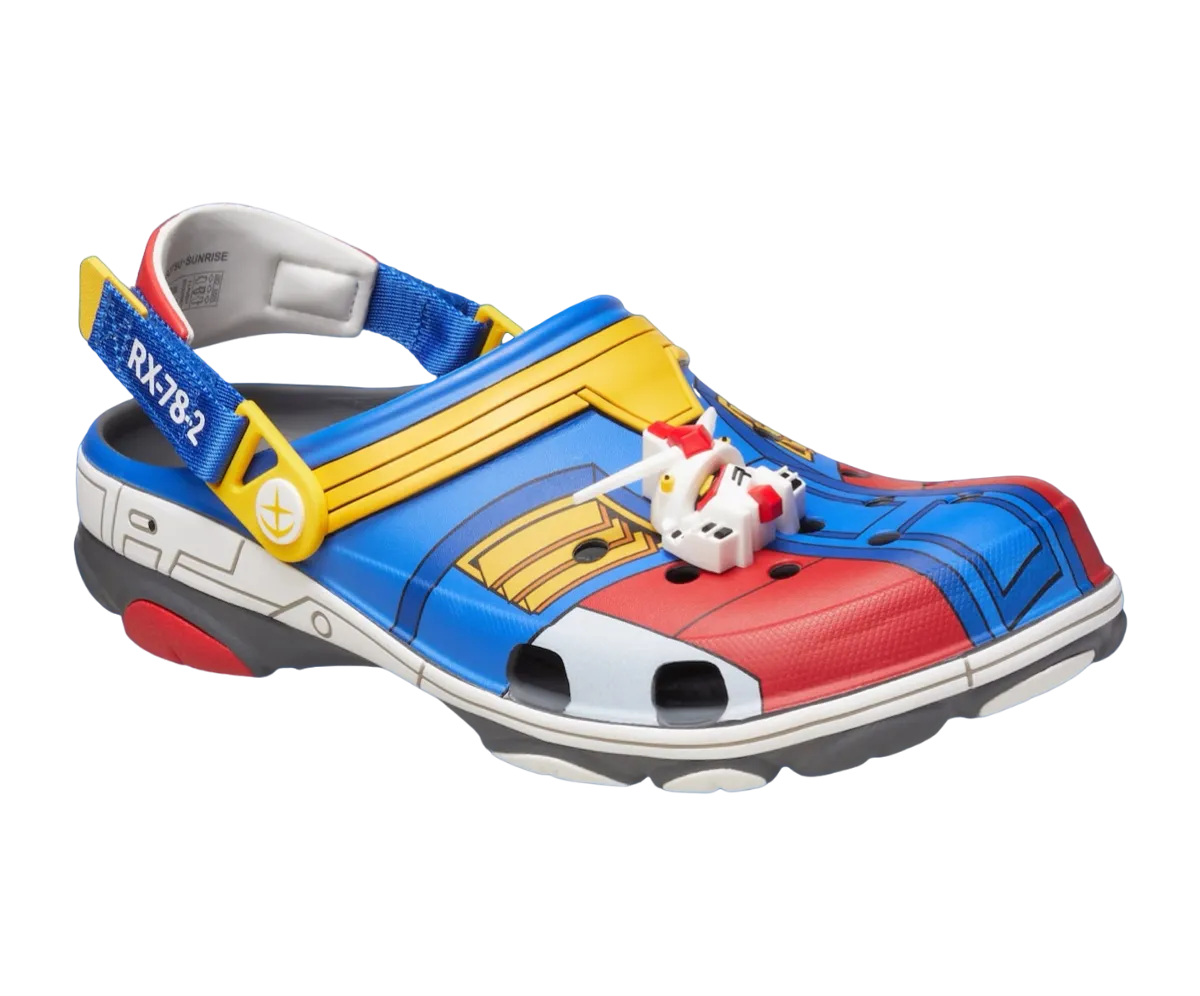 gundam x crocs all terrain clog 1