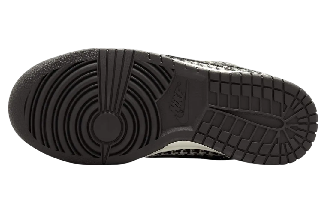 harris tweed x nike dunk low wmns white black 4