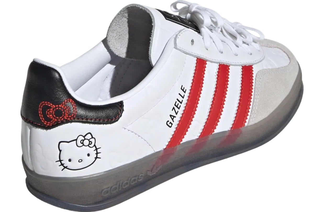 hello kitty x adidas originals gazelle indoor 0