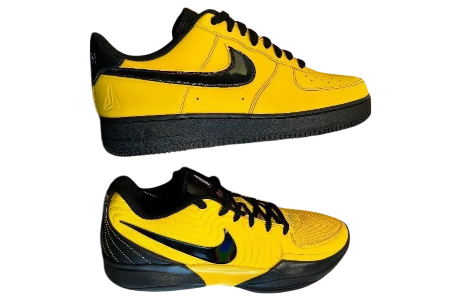 ja morant x nike air force 1 low sundial black