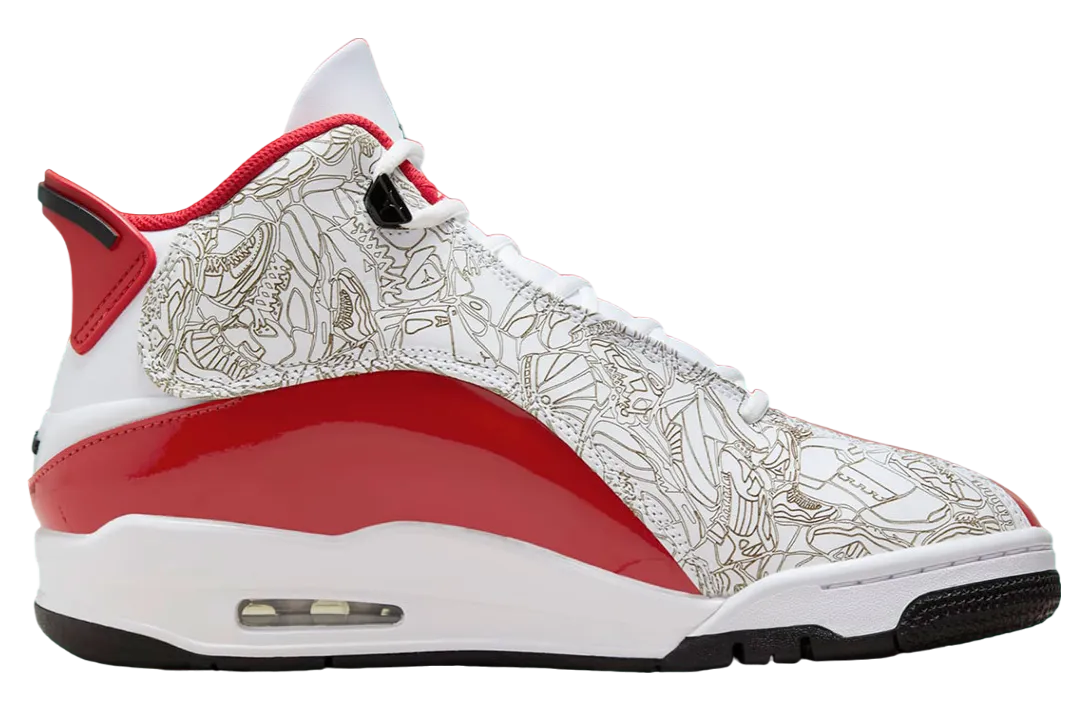 jordan dub zero red white 1