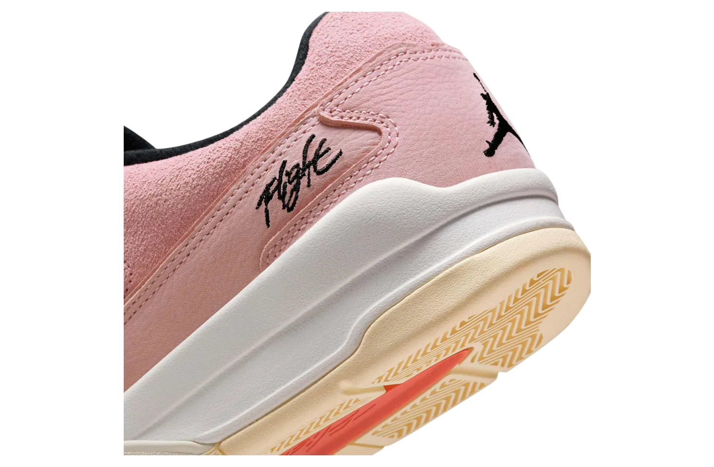 jordan flight court rust pink sail 5