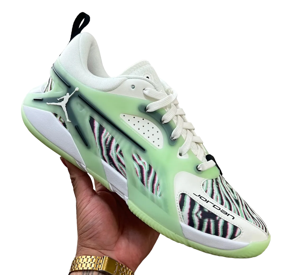 jordan heir sail vapor green 0