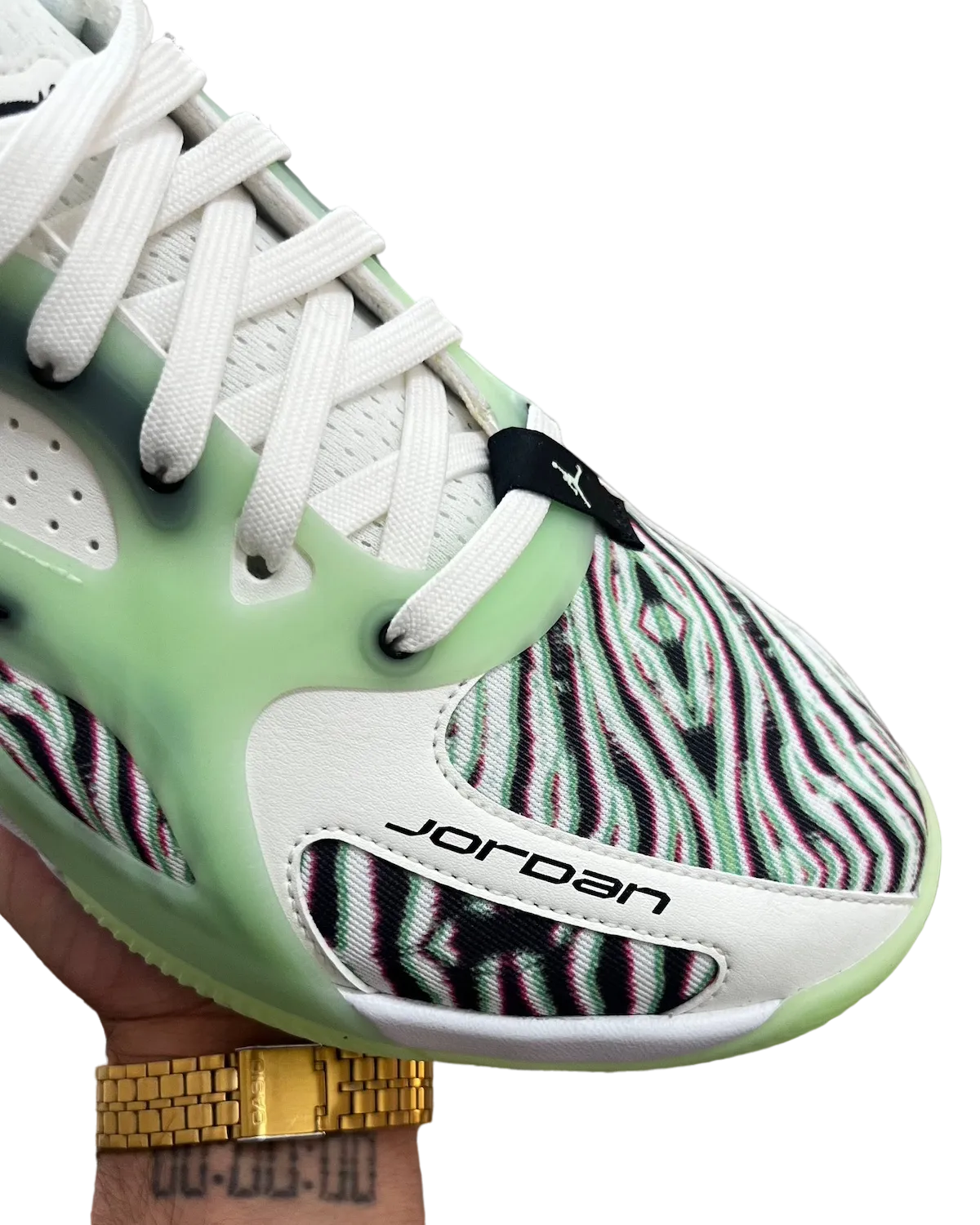 jordan heir sail vapor green 1