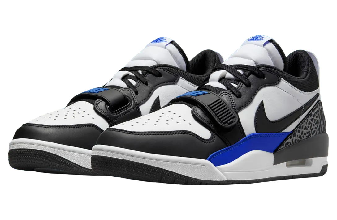 jordan legacy 312 low black racer blue 0