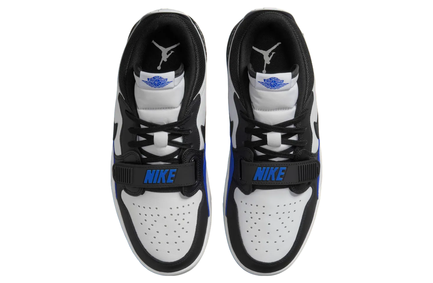 jordan legacy 312 low black racer blue 2