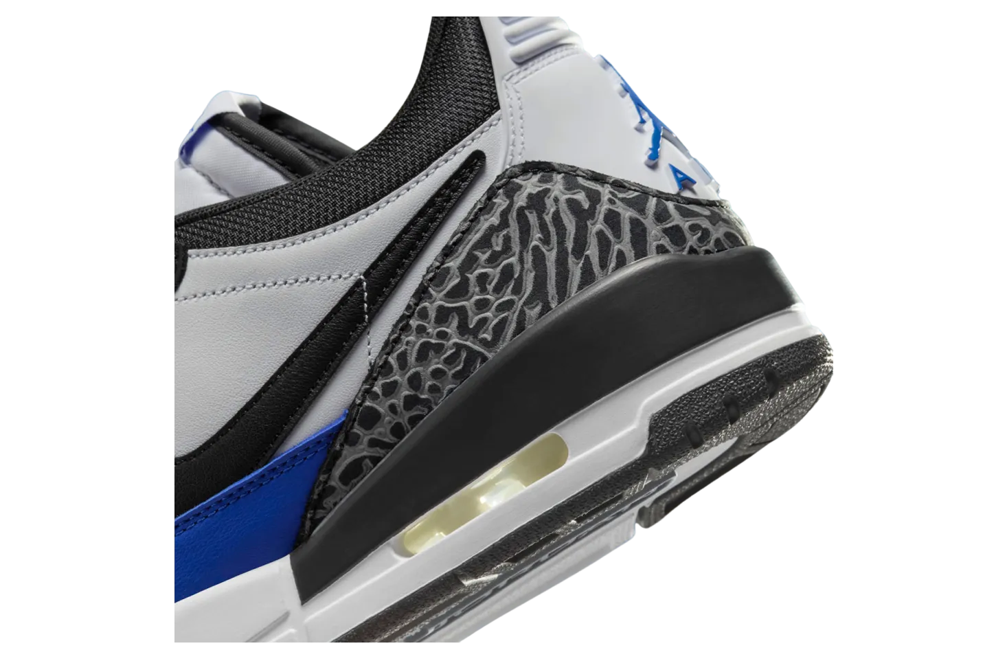 jordan legacy 312 low black racer blue 6