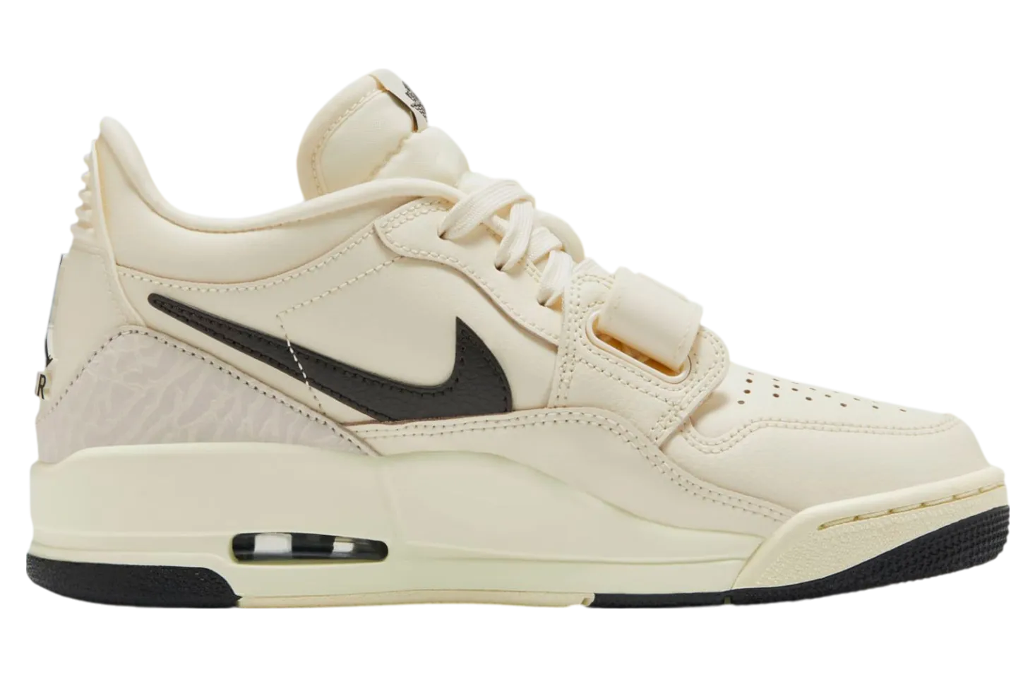 jordan legacy 312 low coconut milk black 1