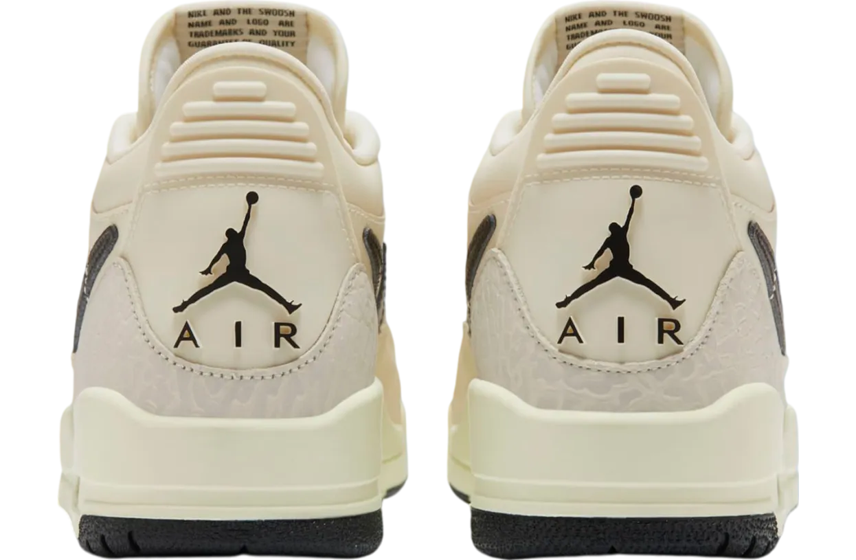 jordan legacy 312 low coconut milk black 3