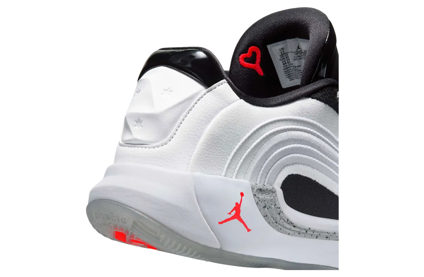 jordan luka 4 black summit white bright crimson 7
