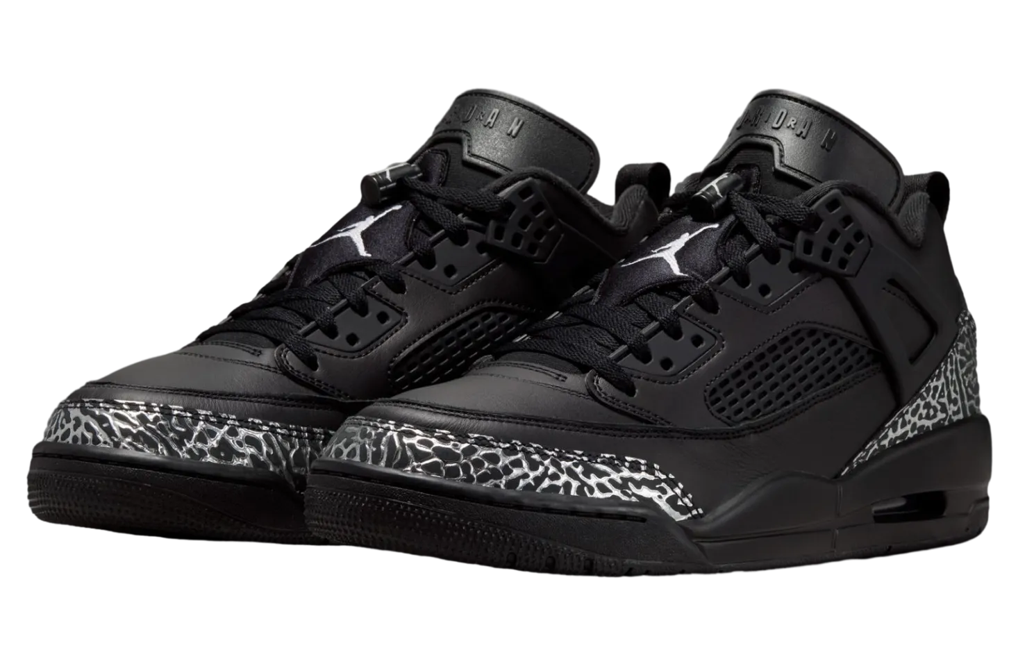 jordan spizike low black white 0
