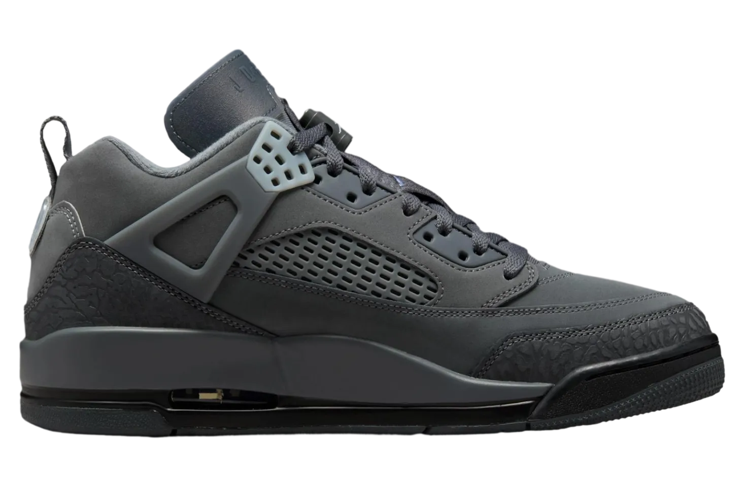 jordan spizike low dark grey black 3