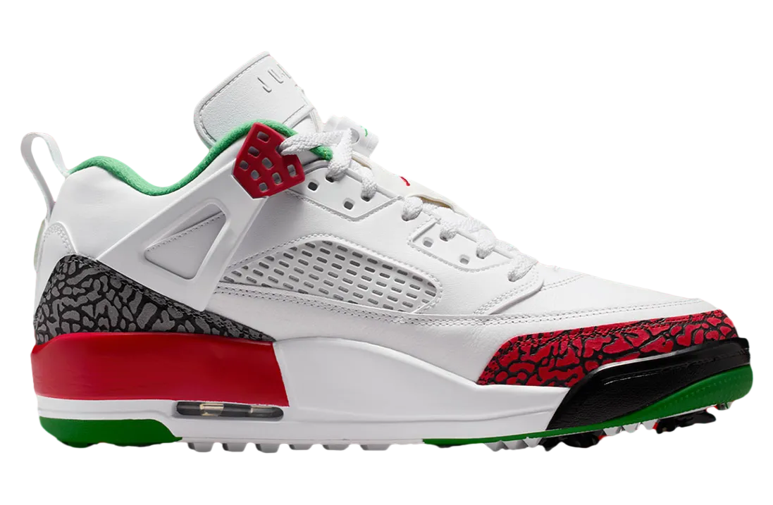 jordan spizike low golf white classic green 1