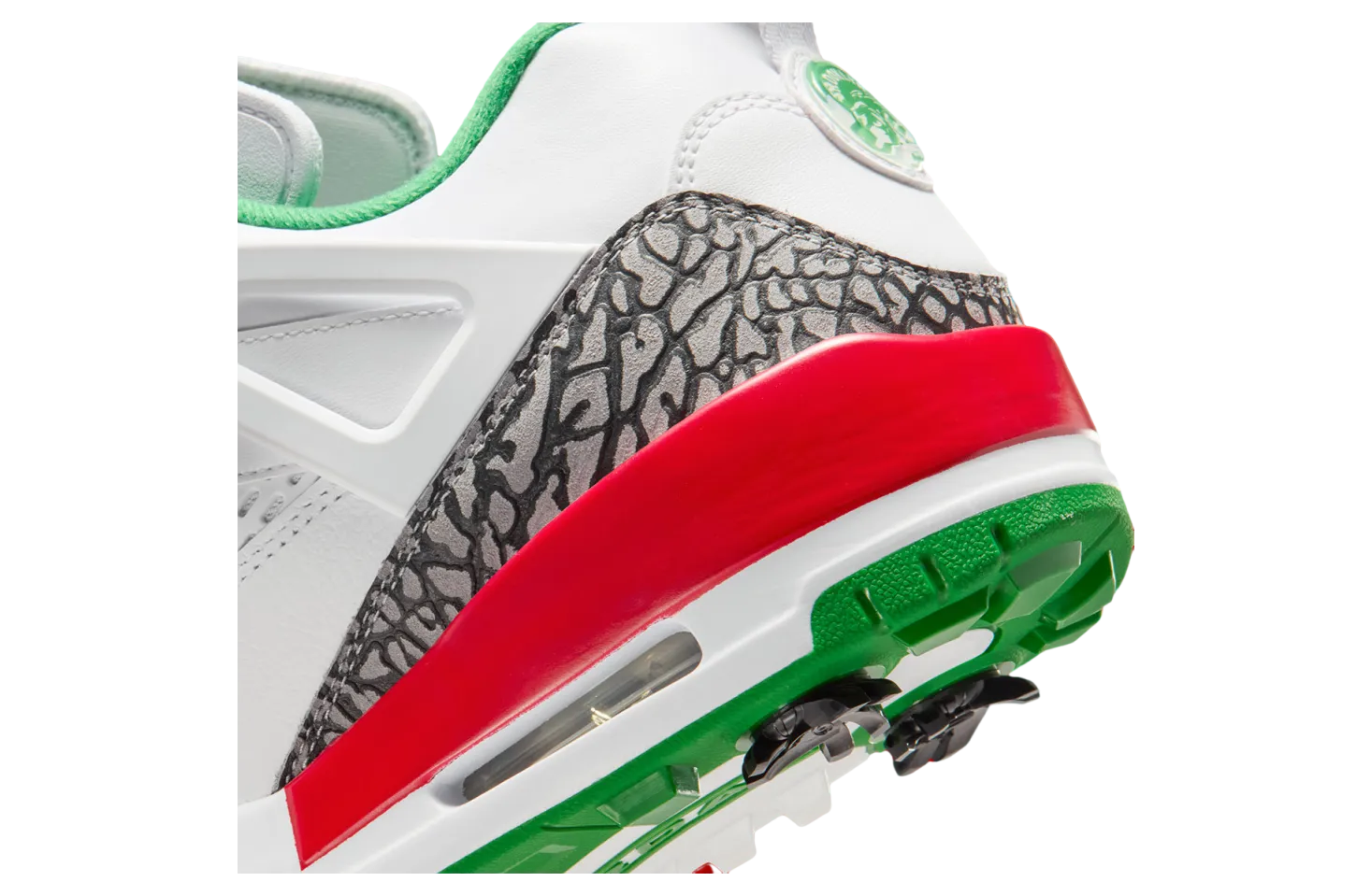 jordan spizike low golf white classic green 6