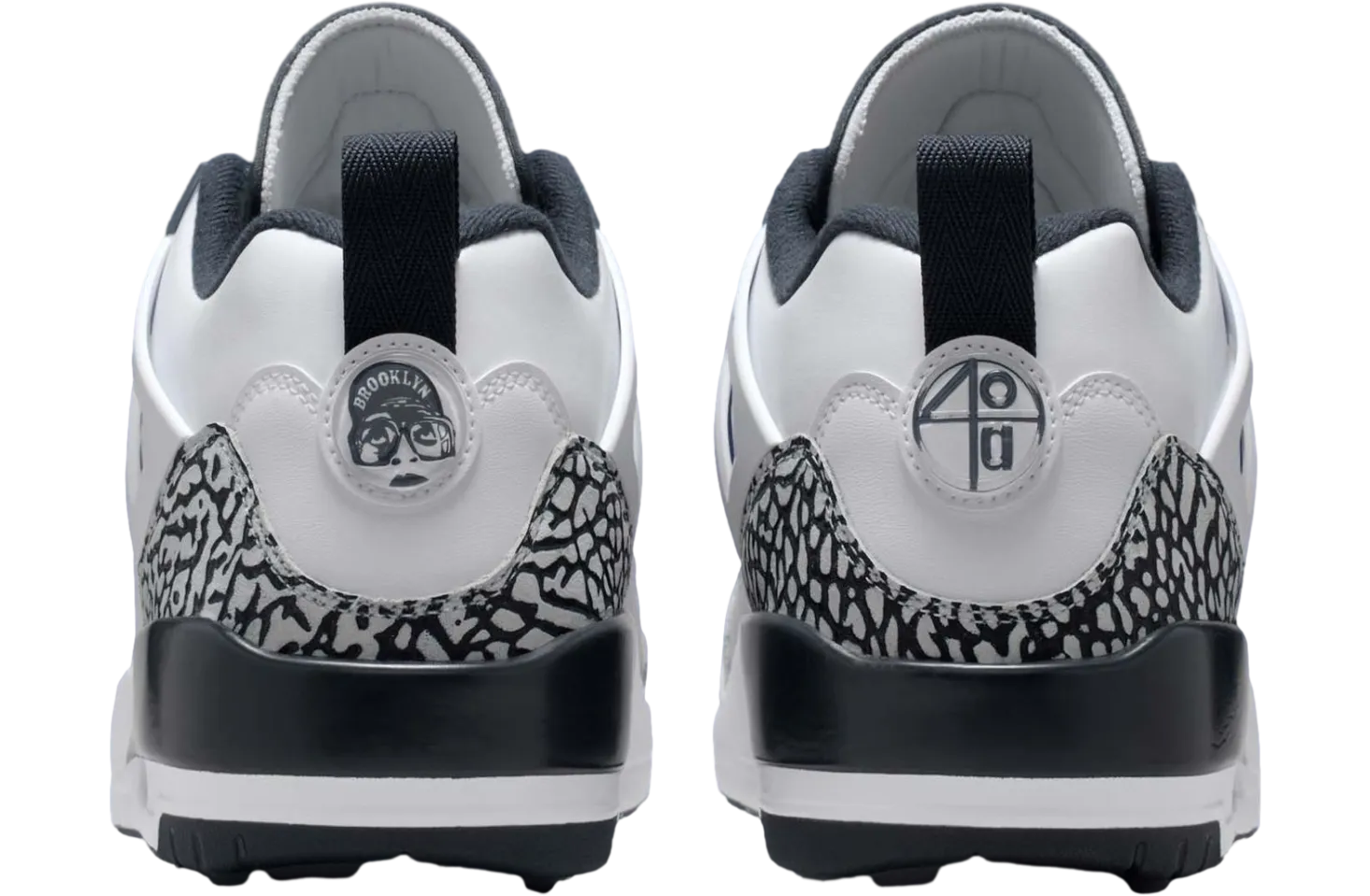 jordan spizike low golf white pure platinum 1