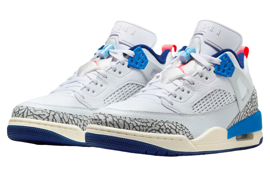 jordan spizike low white blue void hot lava 0