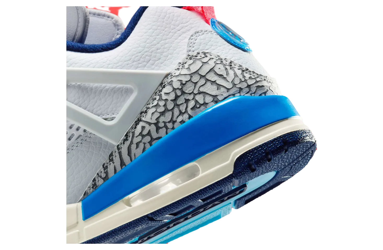 jordan spizike low white blue void hot lava 5