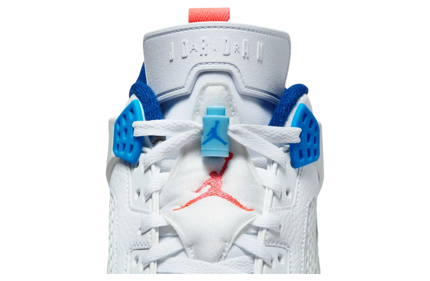 jordan spizike low white blue void hot lava 7