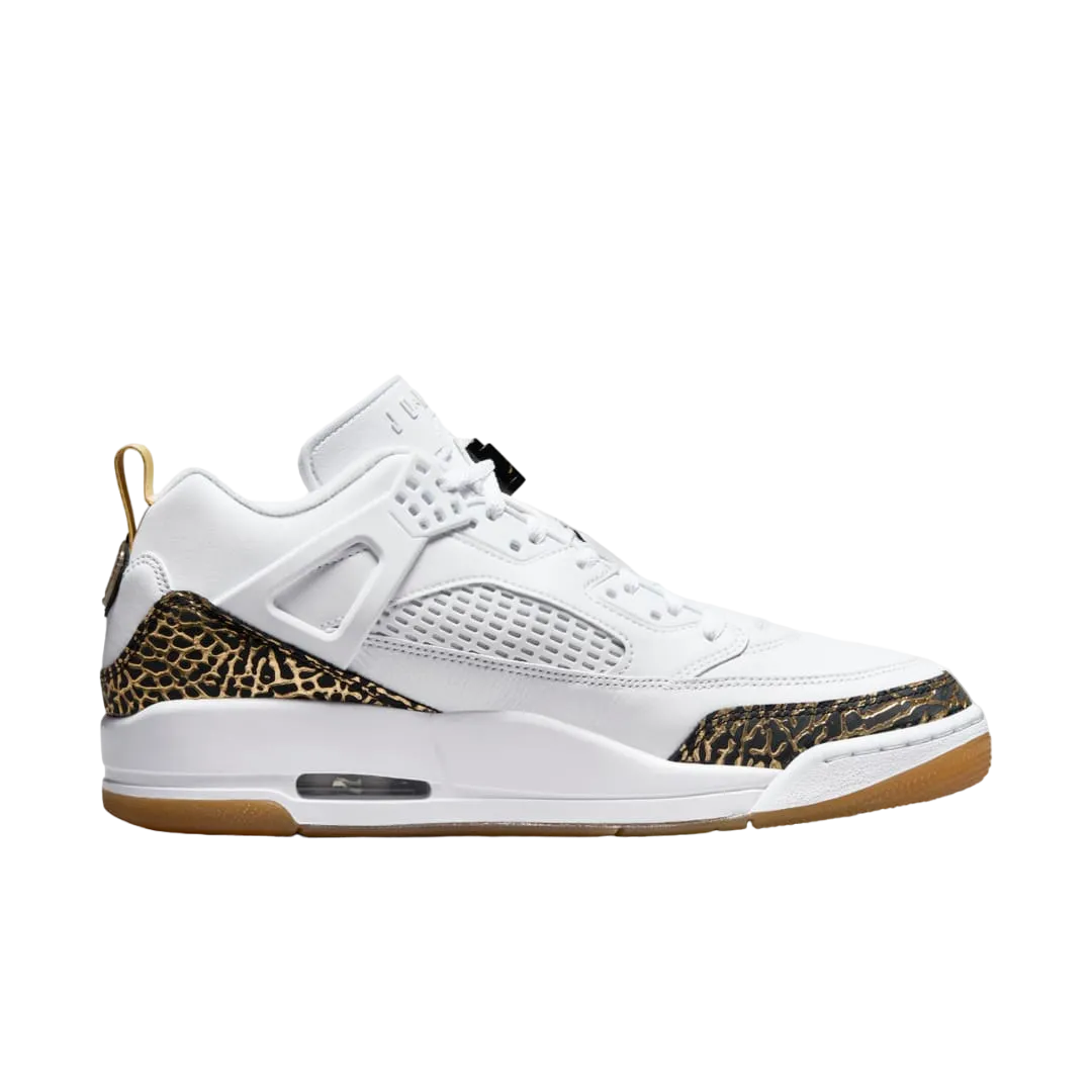 jordan spizike low white metallic gold 3