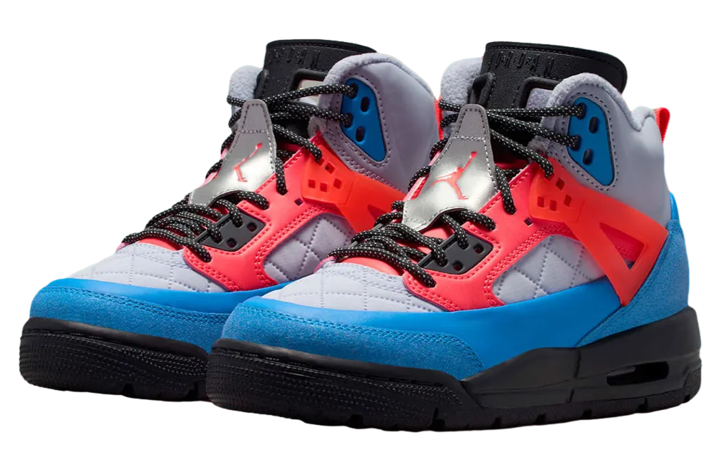 jordan spizike winterized gs ghost photo blue hot lava 0