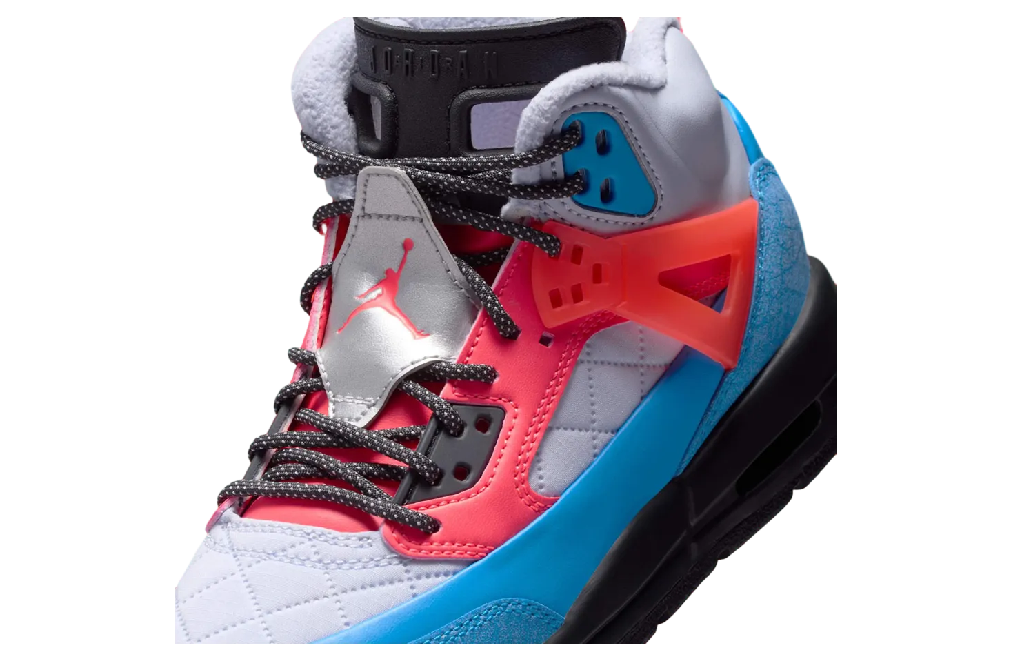 jordan spizike winterized gs ghost photo blue hot lava 4