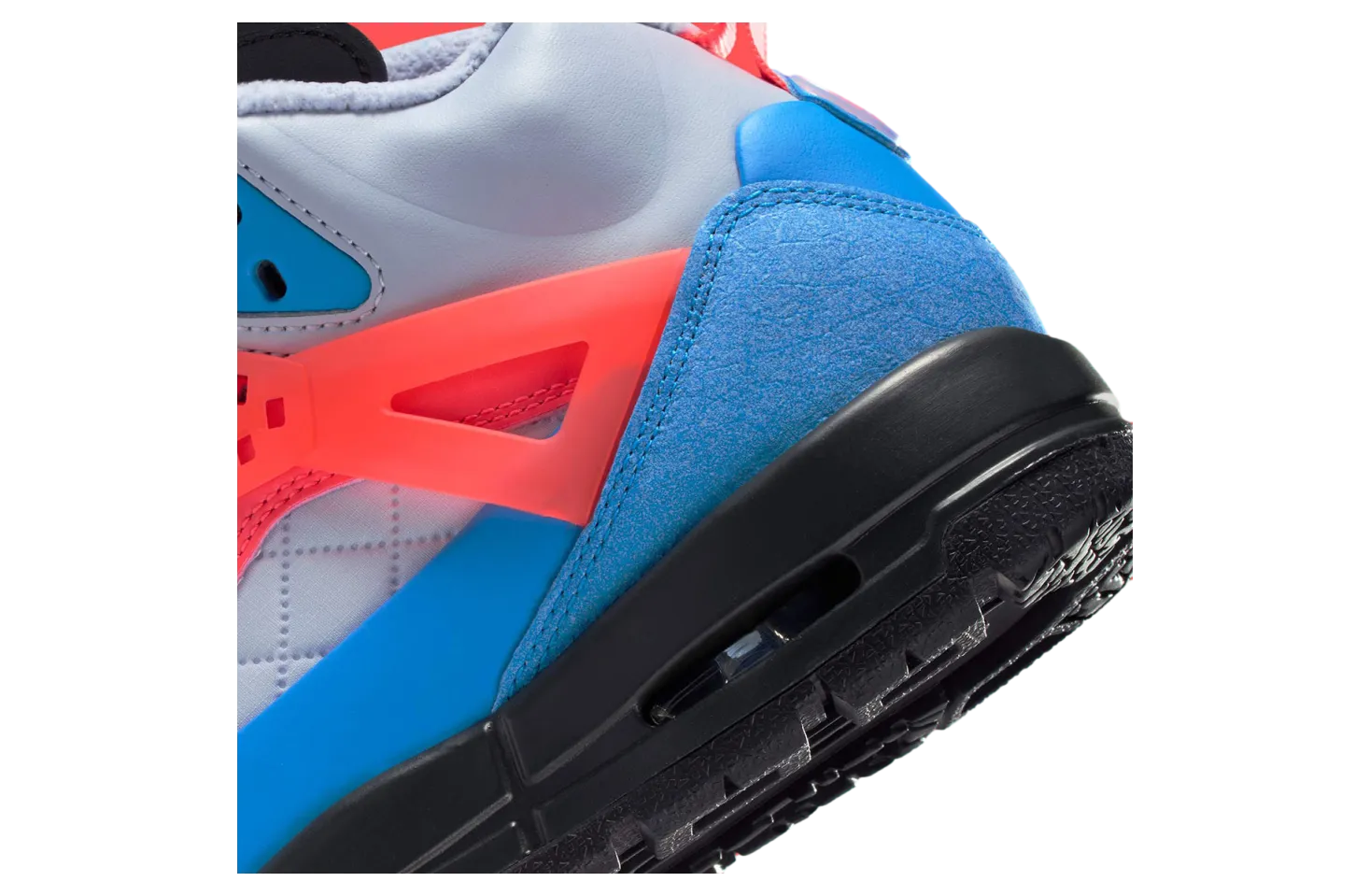 jordan spizike winterized gs ghost photo blue hot lava 5