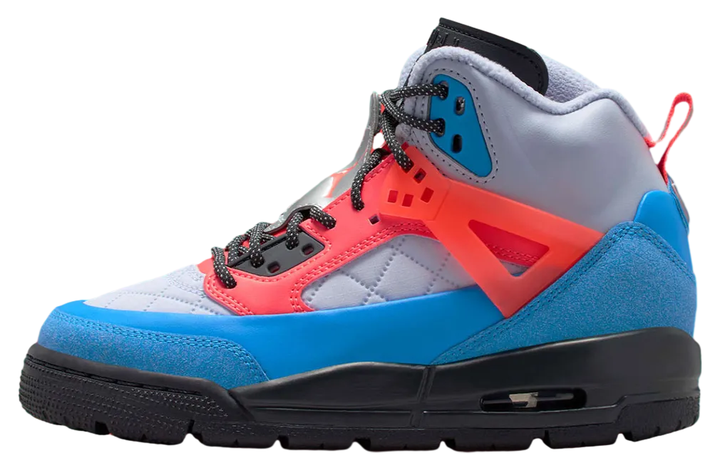 jordan spizike winterized gs ghost photo blue hot lava
